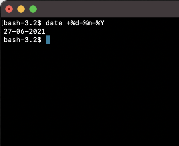 Unix - Linux - macOS - date command examples